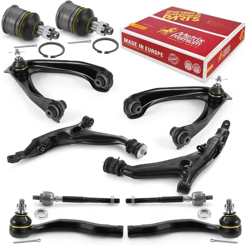 Miniatura 81 de Metrix Premium Chassis Parts - Kit de suspensión delantera de 10 piezas para BMW X5 2007-2013, BMW X6 2008-2014, reemplazo, fabricado en Europa