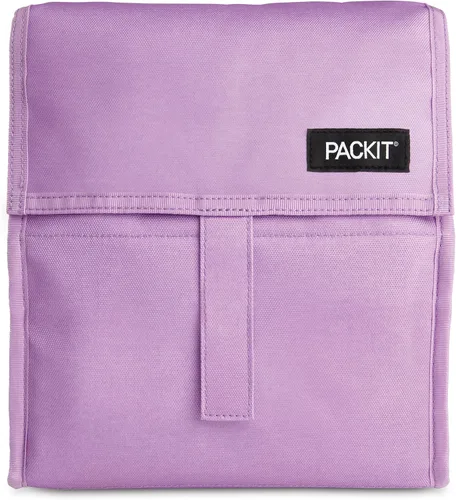 Miniatura 15 de PackIt Lonchera congelable con cierre, teñido anudado aguamarina Tinte brisa