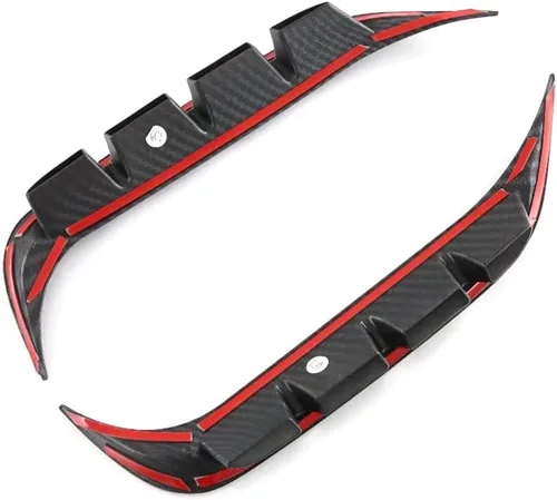 Miniatura 7 de Cubierta de cejas para luz antiniebla delantera apta para Kia Sportage NQ5 2023 2024 Lámpara antiniebla delantera Accesorios de coche 2 unids rojo