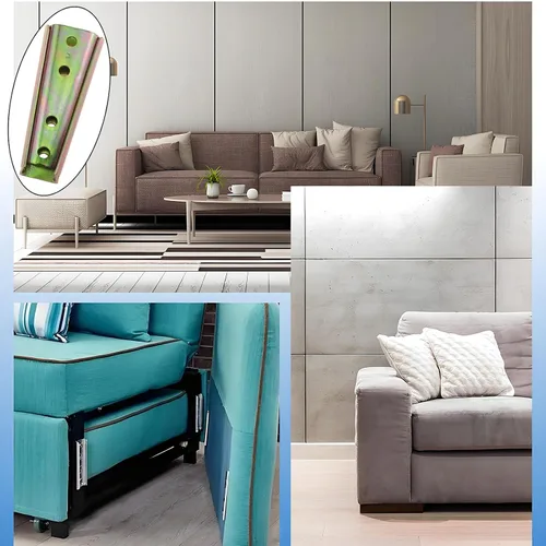 Miniatura 5 de 4 juegos de conectores de muebles entrelazados para sofá, conectores de sofá, pernos de fijación para sofá, conector de sofá seccional, accesorios