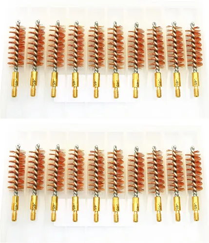 Miniatura 13 de McJ Tools Cepillos de Ánima de Bronce - Cepillos de Ánima de Calidad Premium para Limpieza y Mantenimiento de Pistolas y Rifles