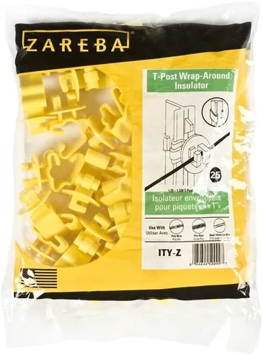 Miniatura 6 de Zareba EAC50M-Z - Cargador eléctrico de valla de baja impendencia alimentado por CA – Energizador eléctrico de 50 millas para cerca, contiene