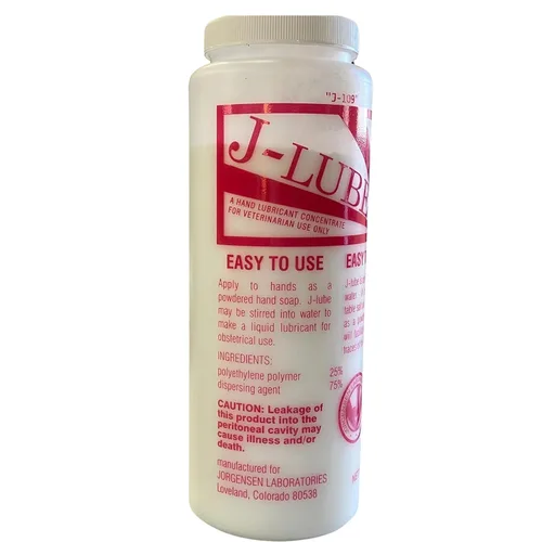 Miniatura 7 de LBH MARKET J-Lube - Paquete de polvo lubricante veterinario OB, concentrado de mezcla de agua de 10 onzas con botella dispensadora de 8 onzas