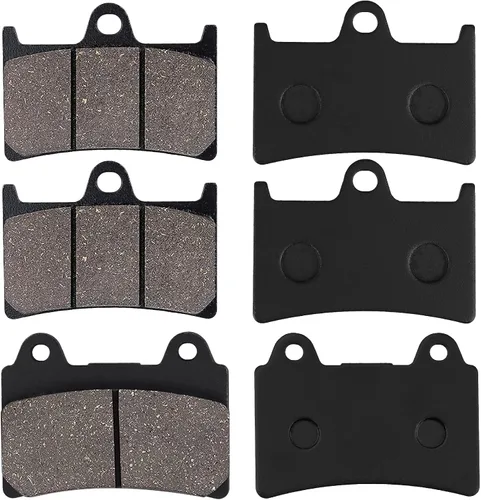 Miniatura 2 de Pastillas de freno delanteras y traseras para Yamaha XV1700 RoadStar 2004-2009, XV1700 Road Star Midnight Silverado 2004-2007, XV1700 Roadstar