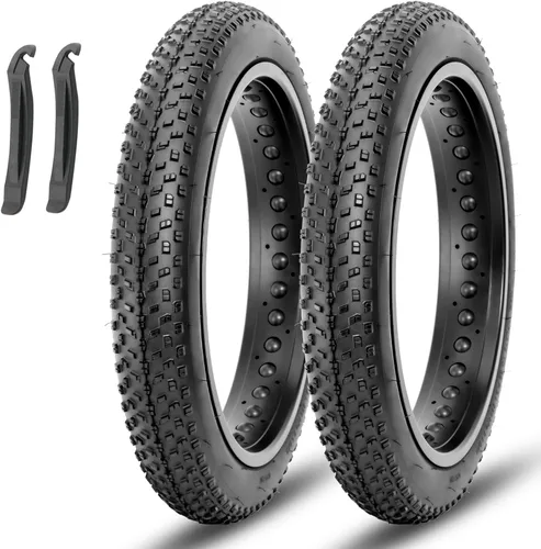 Miniatura 10 de MOHEGIA Fat Bike Tire: 20x3.0/20x4.0/26x3.0/26x4.0 Inch Foldable Replacement for E-Bike and MTB On-Road and Off-Road