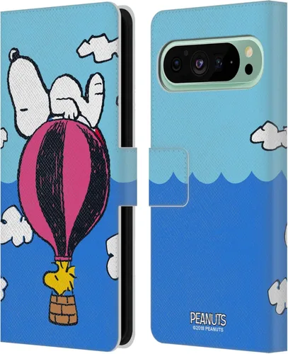 Miniatura 52 de Head Case Designs Officially Licensed Peanuts Snoopy & Woodstock 2 Halfs and Laughs Leather Wallet Case Compatible with Google Pixel 8 Snoopy