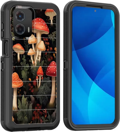 Miniatura 35 de Funda para Moto G Play 4G 2024, cuerpo completo, protección contra caídas, resistente, 3 capas, militar, resistente, duradera, para Motorola Moto G