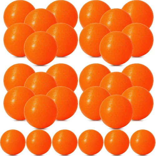 Miniatura 8 de Macarrie 30 pelotas de patio de recreo de 6 pulgadas para niños y adultos, coloridas pelotas inflables de mano, fútbol, baloncesto, balonmano