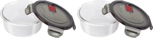 Miniatura 7 de ZWILLING Gusto Contenedor de almacenamiento de alimentos, 0.6 cuartos de galón, transparente
