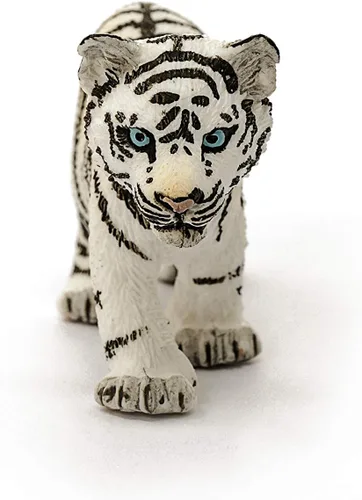Miniatura 2 de Schleich Wild Life, figura de animal, juguetes de animales para niños y niñas de 3 a 8 años, cachorro de tigre blanco, a partir de 3 años