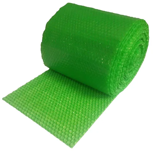 Rollo acolchado de burbujas pequeñas recicladas SH de 3/16 pulgadas de 50 x 12 pulgadas de ancho, 50 pies