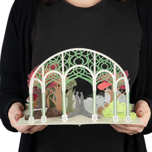 Miniatura 7 de Tarjeta de felicitación emergente de Lord of the Rings – I Would Rather Share One Lifetime With You, Than Face All The Ages Of This World Alone