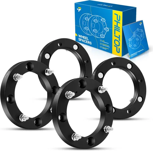 Miniatura 87 de PHILTOP Espaciador de rueda de 4 x 4 de 2 pulgadas, espaciadores de rueda centrados en las lengüetas para Polaris Trail Boss 330 2003-2013, Trail
