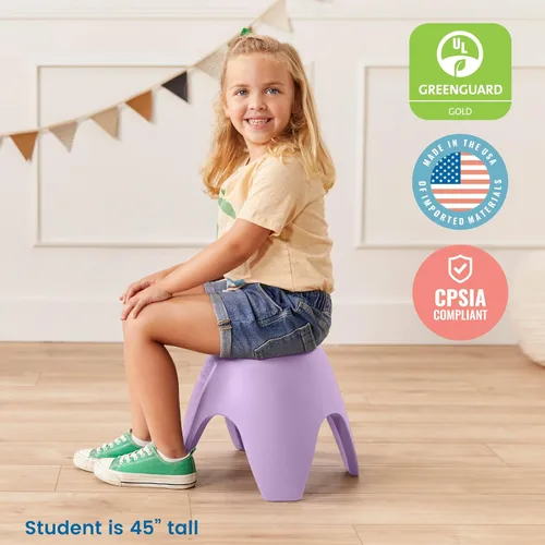 Miniatura 6 de ECR4Kids Mesa de actividades rectangular de borrado en seco con 2 sillas, ajustable, muebles para niños, gris, 3 piezas