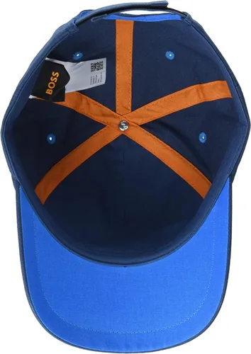 Miniatura 3 de BOSS Gorra de sarga de algodón con logotipo pequeño para hombre
