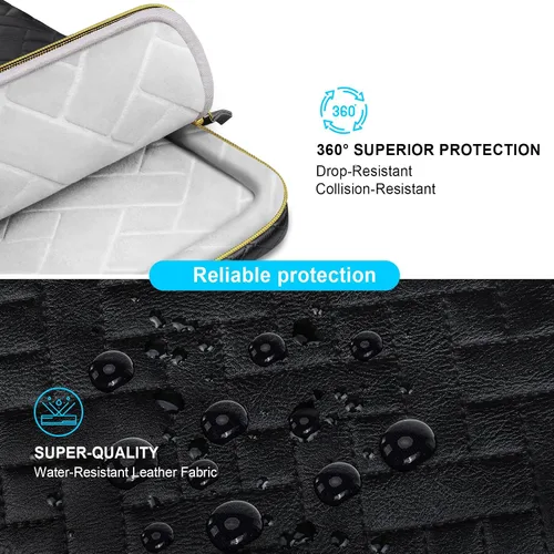Miniatura 5 de Lacdo Bolsa de hombro protectora de 360° para MacBook Air M5 A3449 (2026), M4 A3240 2025, M3 A3113, M2 A2681, M1 A2337 A2179 A1932 MacBook Neo