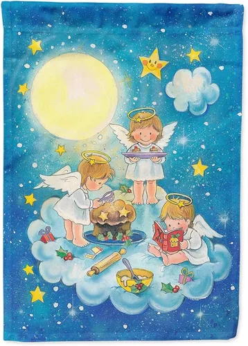 Miniatura 70 de Caroline's Treasures APH8805CHF - Bandera religiosa de la Virgen Madre María para el porche grande, con manga para porche, pancarta decorativa