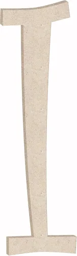 Miniatura 15 de Letras de madera de 8 pulgadas y fuente Curlz Girl, sin terminar MDF alfabeto ABC recortado, letras iniciales monograma pintables