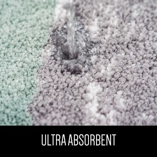 Miniatura 4 de Tapete de baño suave antideslizante y absorbente para lavar y secar a máquina, perfecto tapete de baño para bañera, ducha, baño, suelo, interior, 20