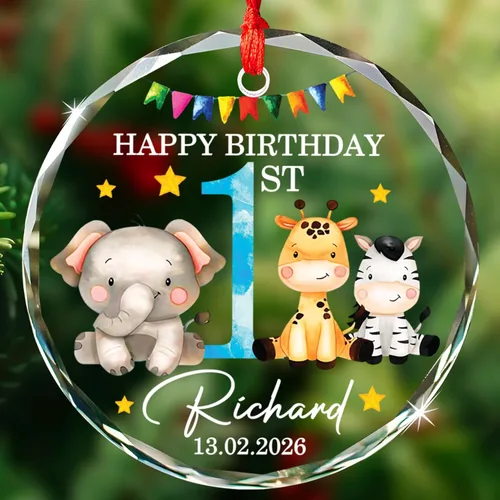 Miniatura 11 de Adorno de fotos para la primera Navidad del bebé 2025, recuerdo personalizado de primera Navidad para nuevos padres, marco de fotos personalizado