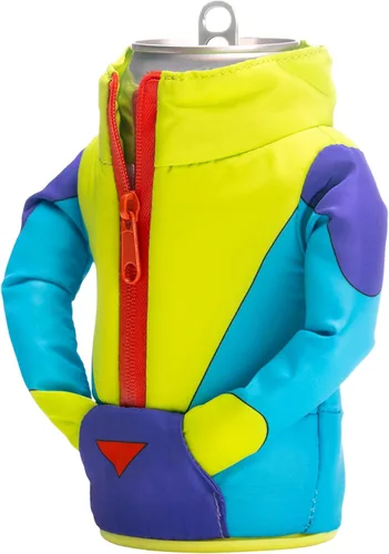 Miniatura 4 de Puffin - Chaqueta de esquí The Miller - Enfriador de botellas y latas altas aislado I Aislante de botellas de cerveza y latas de refrescos, mantiene