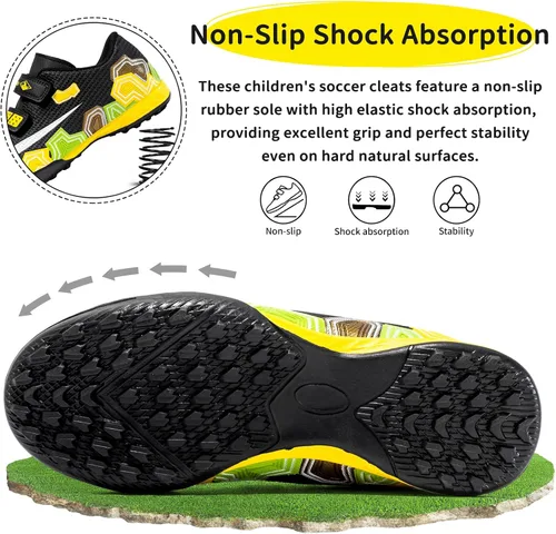 Miniatura 3 de Zapatos deportivos de fútbol para niños y niñas