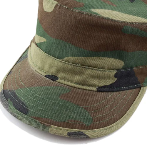 Miniatura 46 de The Hat Depot Cadet Military Army - Gorra de béisbol de algodón lavado con teñido anudado y algodón lavado básico y desgastado, gorra de algodón