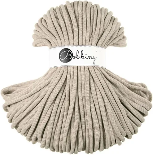 Miniatura 8 de Bobbiny - Cordón trenzado jumbo de 9 mm para macramé (color rojo vino), 108 yardas/330 pies