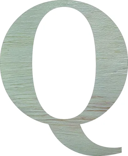 Miniatura 11 de Letras de madera para colgar en la pared de 15 pulgadas B Times New Roman Font, decoración de madera DIY Shape Letter, encantador cuarto de bebé sin