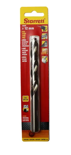 Miniatura 6 de Starrett Brocas de punta dividida – HSS de alta velocidad de acero de 0.098 x 2.244 in KBAR025 Broca helicoidal – para acero fundido, madera