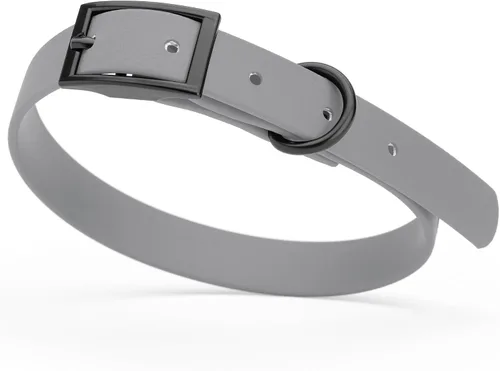 Miniatura 30 de Dogline Biothane - Collar impermeable para perro con hebilla de liberación rápida, resistente cincha de nailon recubierta con resistente y a prueba