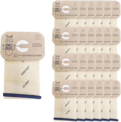 Miniatura 7 de VacBagsUSA - Paquete de 10 bolsas de repuesto para bolsas de vacío Electrolux Style?C de 4 capas, se adapta a modelos de recipiente clásicos, Lux