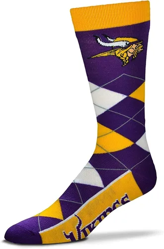 Miniatura 8 de FBF NCAA - Calcetines unisex para adultos, diseño de rombos