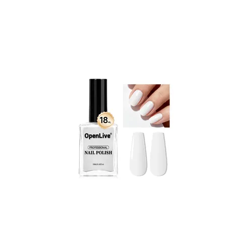Miniatura 20 de OpenLive 18ml Esmalte de uñas desnudo de gran volumen, secado rápido, rosa claro, esmalte de uñas de secado rápido y larga duración, arte de uñas