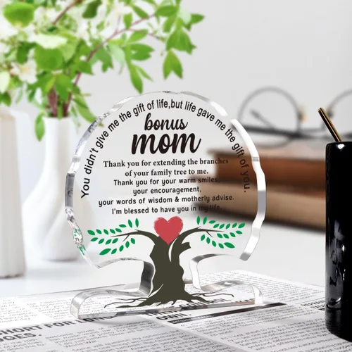 Miniatura 3 de Regalos adicionales para mamá de parte de hija e hijo, regalo de cumpleaños para madrastra, madre, regalos únicos de agradecimiento para mamá