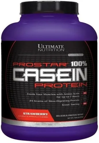 Miniatura 2 de Ultimate Nutrition Prostar - Proteína en polvo micelar e hidrolizada de caseína – sin grasa durante la noche crecimiento muscular y recuperación