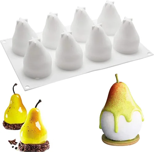 Miniatura 10 de OCPO KITCHEN Moldes de silicona para hornear pasteles de mousse, molde de postre francés para pastelería, chocolate, cupcake, molde de helado, molde