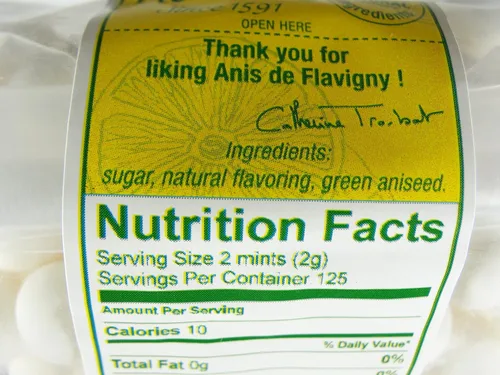 Miniatura 3 de Lemon Abbaye de Flavigny - Gotas de anís totalmente naturales a granel bolsa de 8.8 onzas