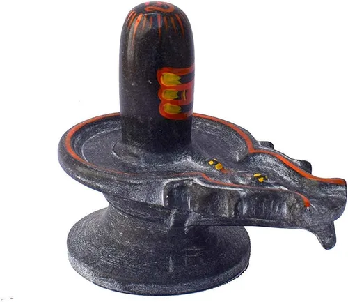 Miniatura 5 de Escultura de Murti Murti-Shiv Ling Idol Murti-Shiv Ling Idol Murti (5 pulgadas)