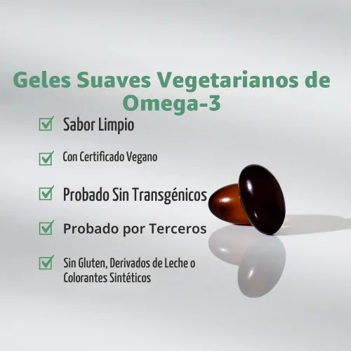 Miniatura 4 de Nordic Naturals Algas Omega – 90 geles blandos – 715 mg Omega-3 – Aceite de algas vegano certificado – EPA y DHA a base de plantas – Salud