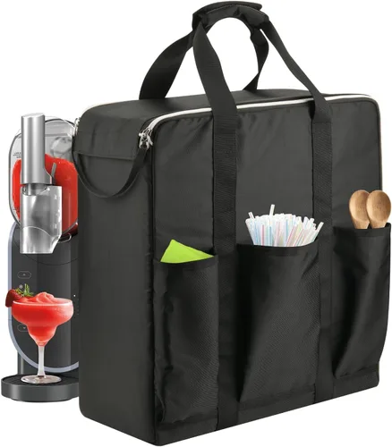 Beautyflier Bolsa de transporte de viaje para Ninja SLUSHi Slushie Machine FS299/FS301/FS301C, funda de viaje portátil para fabricante de bebidas