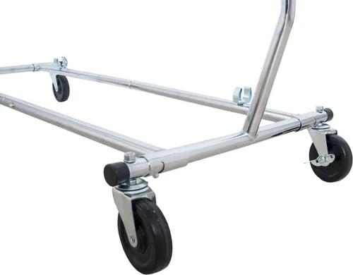 Miniatura 2 de ForHauz hg-1130-cr-single Cr-Single Comercial Ajustable Estante de ropa individual