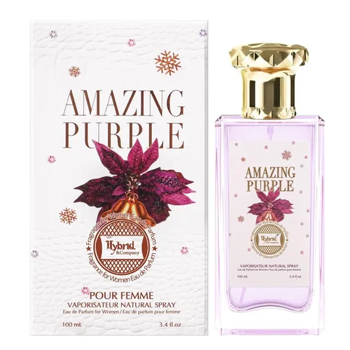 Miniatura 8 de Hybrid & Company Mujer Amazing Glod Pour Femme Eau De Parfum Vaporisateur Natural Spray 3.4 Fl Oz