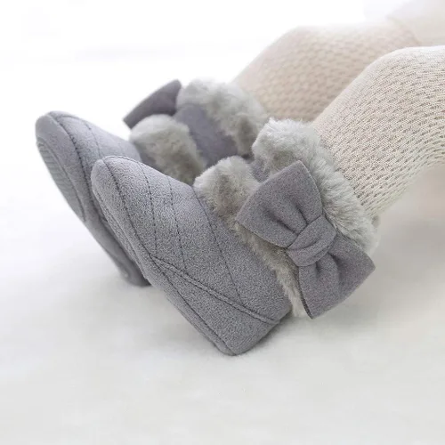 Miniatura 5 de BABITINA Infant Boots Winter Baby Girl Shoes Soft Sole Anti-Slip Toddler Snow Warm Prewalker Newborn Boots