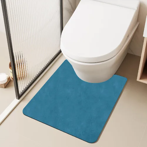 Miniatura 41 de TYUU Tapete de Baño de Halloween, Alfombra de Baño de Halloween Delgada Antideslizante de Secado Rápido Tapete de Baño de Murciélago que Cabe Debajo