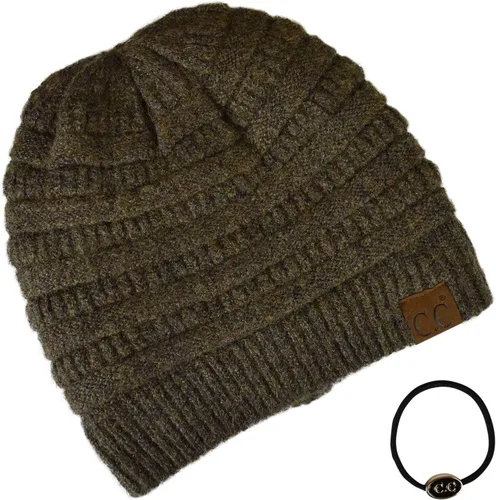 Miniatura 378 de C.C Trendy Warm Chunky Soft Stretch Cable Knit Beanie