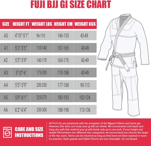 Miniatura 3 de Fuji Suparaito BJJ GI Uniforme de Artes Marciales