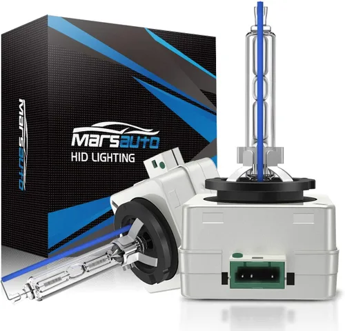 Marsauto Bombillas HID D3S, xenón súper brillante de 35 W, bombilla HID de luz diurna cómoda de 5000 K (no halógena/LED), instalación de 5 minutos,