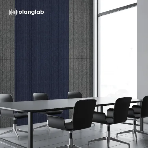 Miniatura 7 de Olanglab Paquete de 10 paneles acústicos de pared, 48 x 24 pulgadas por cada panel acústico, absorbentes de sonido, paneles de sonido decorativos