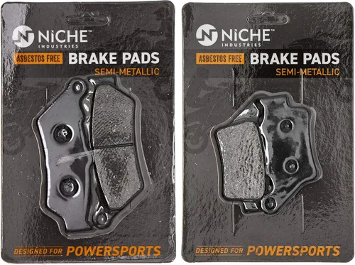 Miniatura 9 de NICHE Juego de pastillas de freno para KTM 690 Enduro R 60013030000 75013090000 delantero trasero orgánico